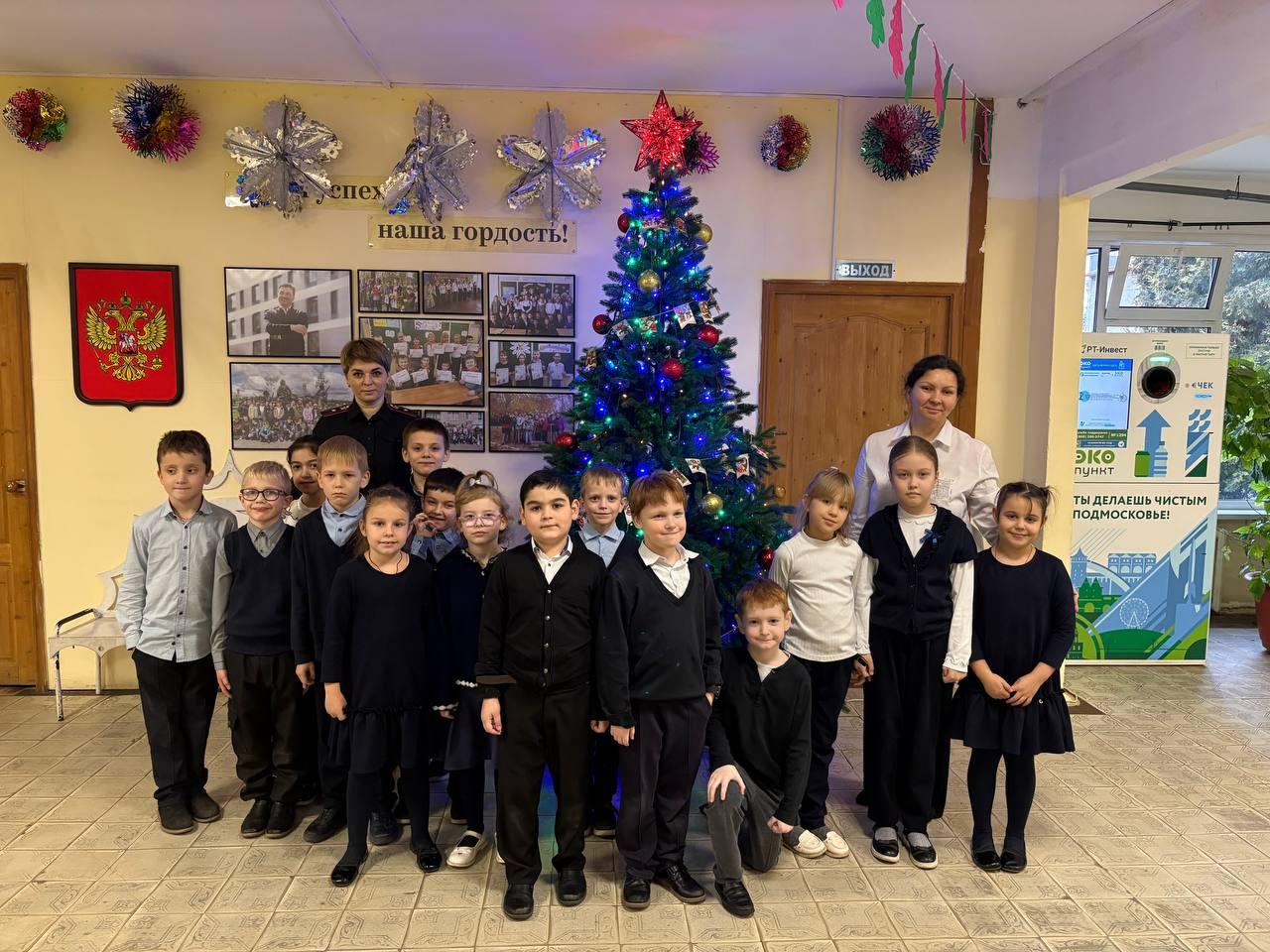 Ученики Сергиевской школы в Городском округе Коломна узнали о безопасном поведении на дорогах