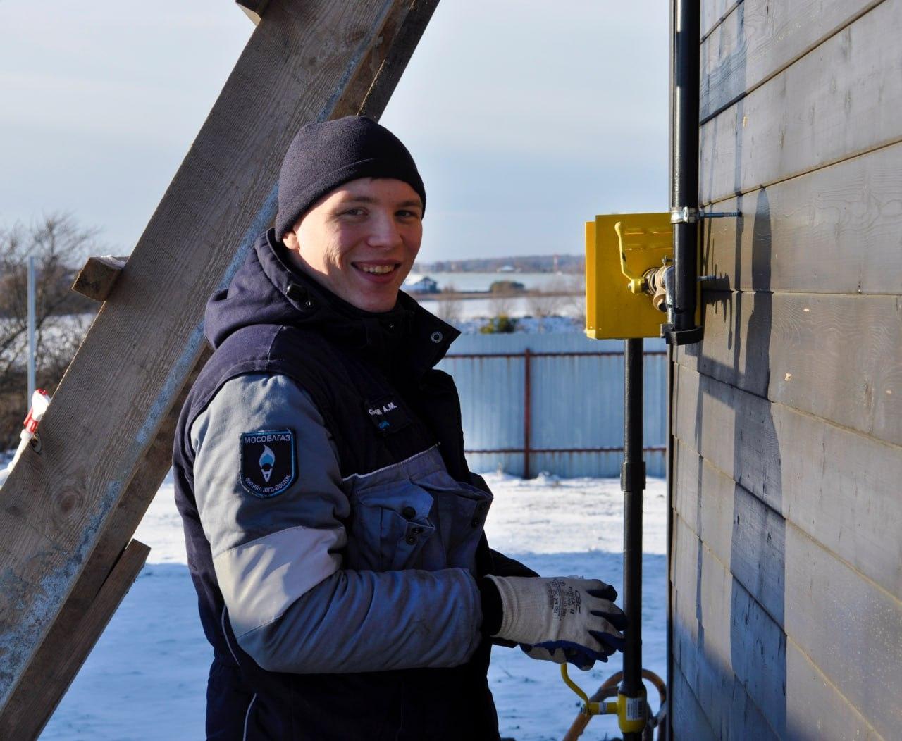 Дом многодетной семьи в Сычеве газифицировали по льготной программе