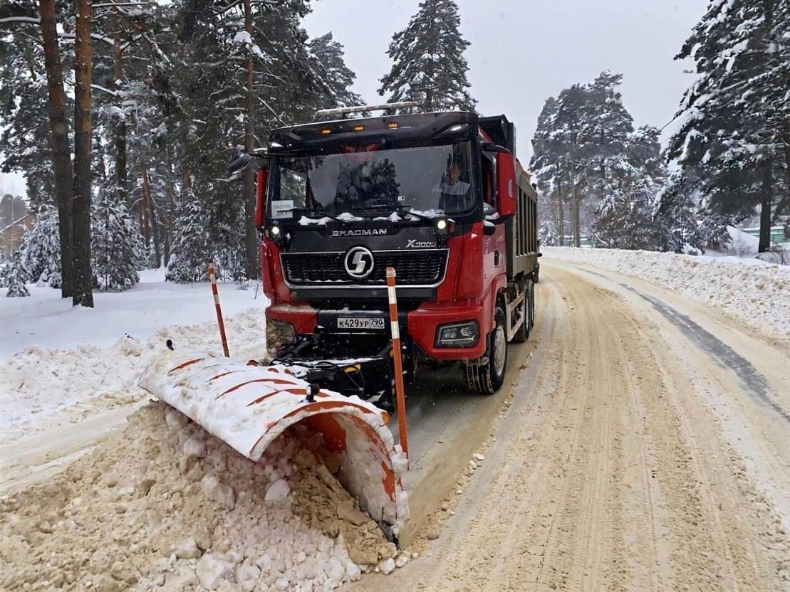 Дорожная техника снова вышла на автомобильные дороги и городские улицы Городского округа Коломна