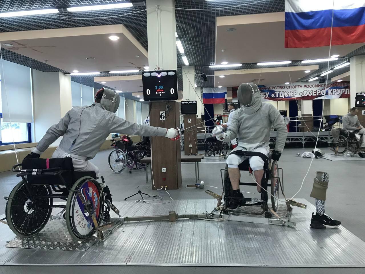 Коломенские ветеран спецоперации участвовал в спортивных сборах по фехтованию