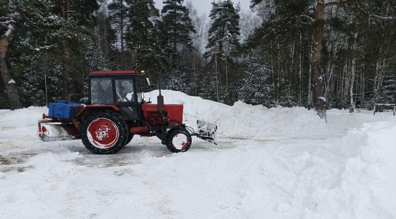 Более 8,5 тыс. кубометров снега вывезли за неделю дорожные службы Городского округа Коломна