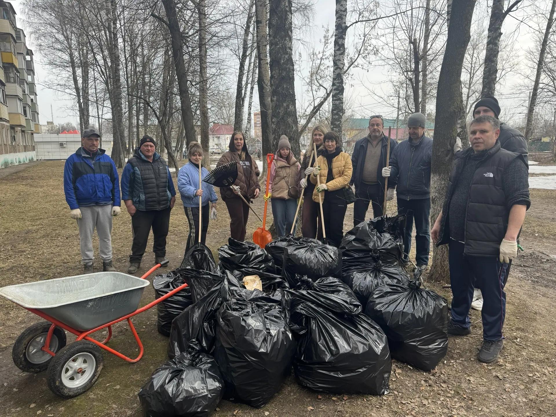 В Городском округе Коломна начался большой марафон по наведению чистоты на общественных территориях