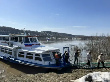 График отправления теплохода в Озерах на период весеннего паводка 2026 года