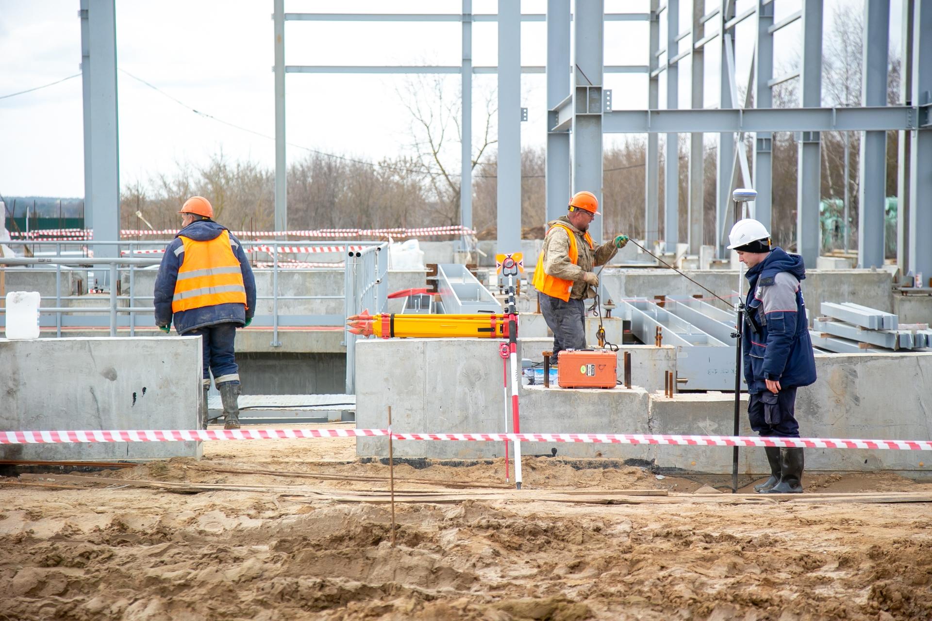 В Коломне завершается ключевой этап реконструкции очистных сооружений в посёлке Сергиевском