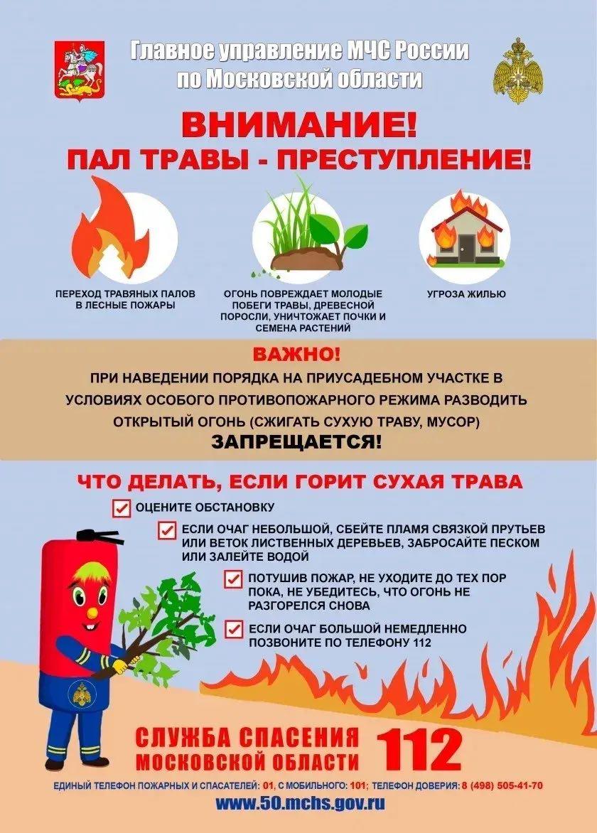 Сводка по пожарам с 20 по 30 апреля 2026 года