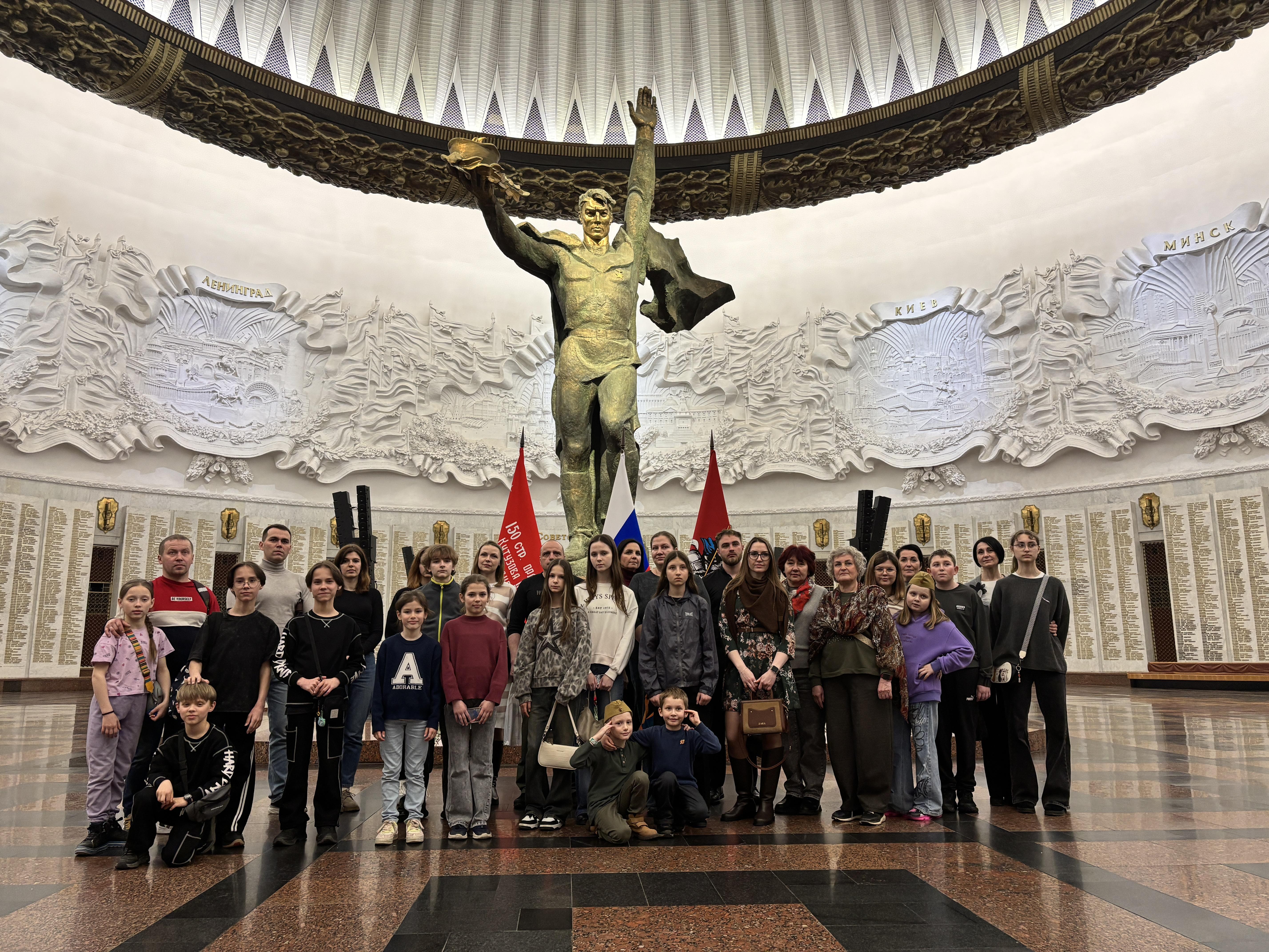 Коломенские полицейские посетили Музей Победы в Москве