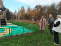 Заместитель главы округа Ирина Дмитриева встретилась со старостой деревни Апраксино